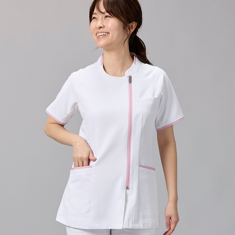 レディスファスナースクラブ[ホワイト×センシティブローズ]