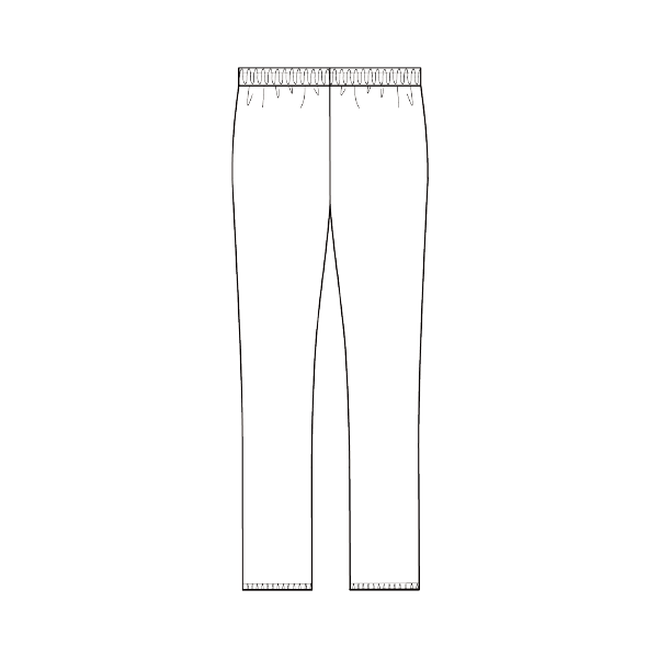 ウェルビースクラブ 男女兼用テーパードパンツ[ダークネイビー]