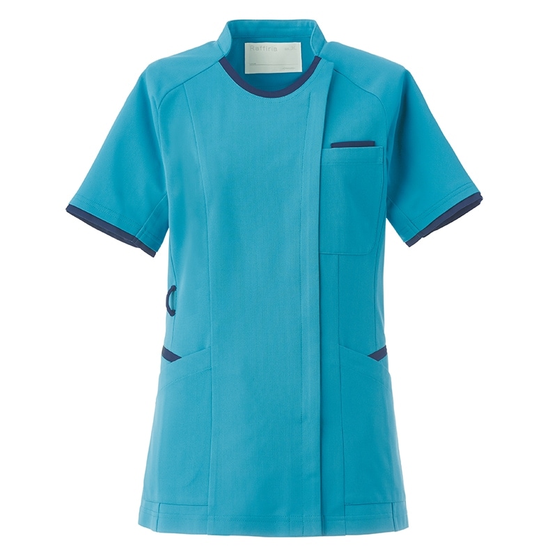 レディスファスナースクラブ[ターコイズ×ネイビー]