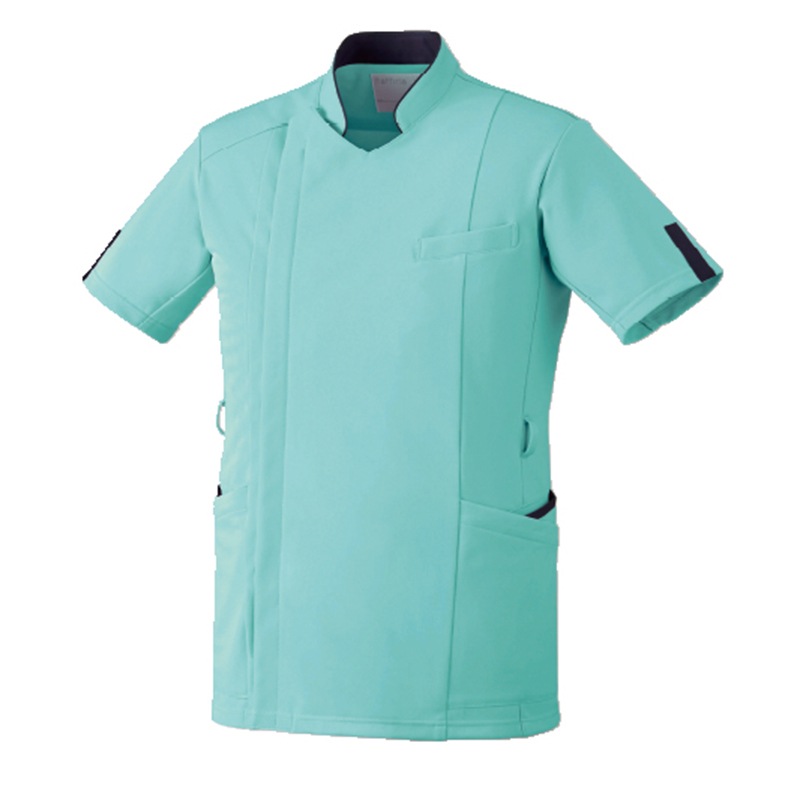 Botanical Garden メンズファスナースクラブ[ミント×ダークネイビー]