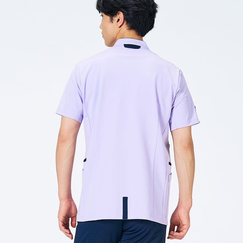 メンズファスナースクラブ[ラベンダー×ダークネイビー]