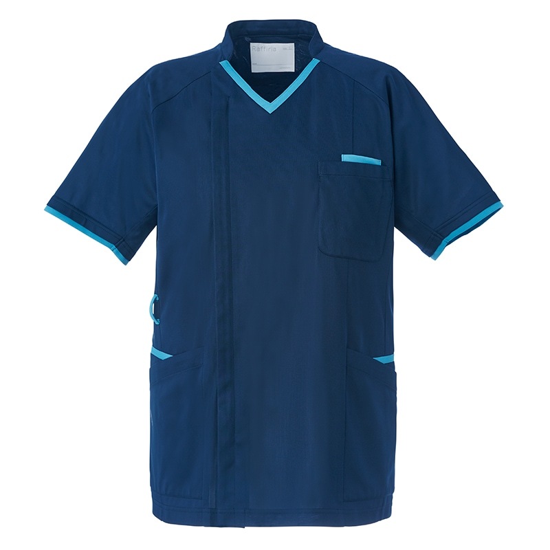 Ath-Medical メンズファスナースクラブ[ネイビー×ターコイズ]