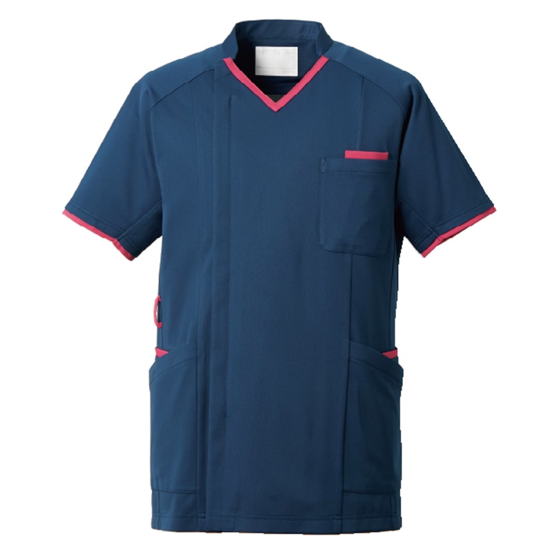 Ath-Medical メンズファスナースクラブ[ネイビー×ローズ]