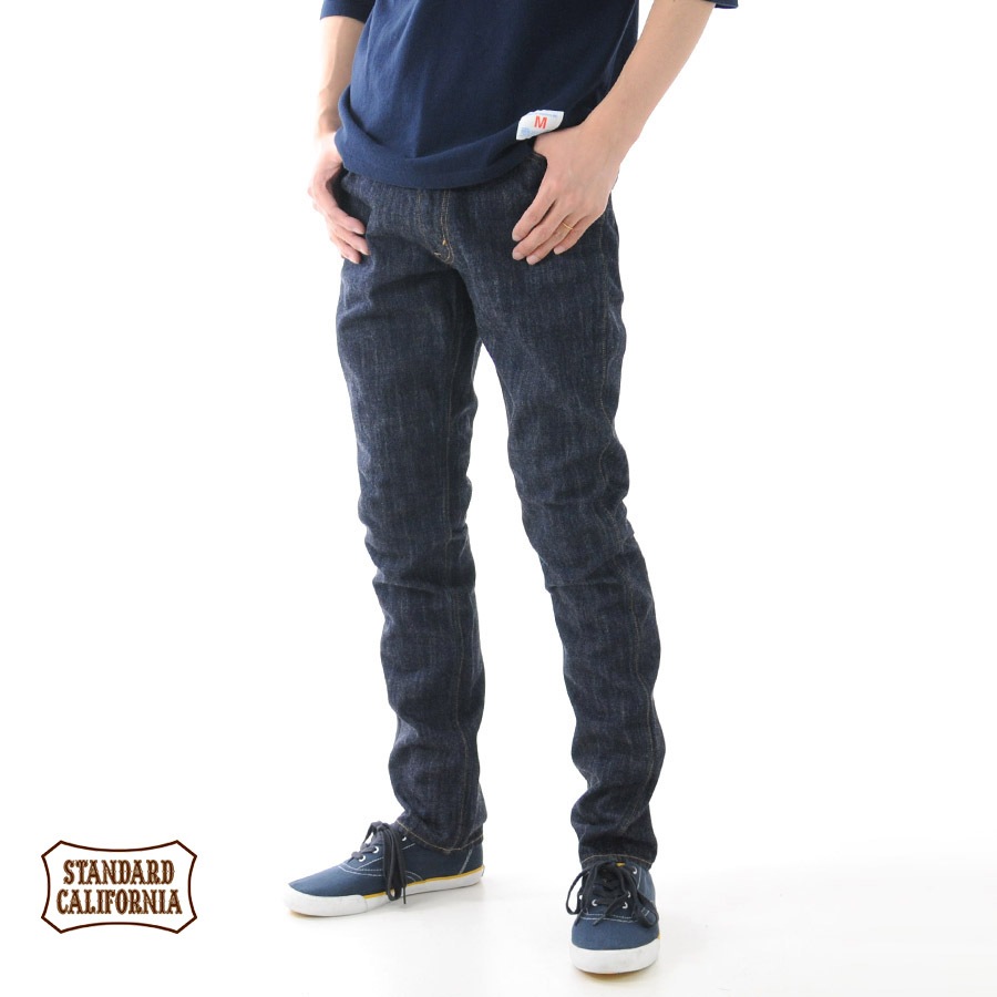 【50%OFFセール】スタンダードカリフォルニア STANDARD CALIFORNIA パンツ 5ポケット デニムパンツ S906 ワンウォッシュ BTDOF180|国内|ブランド別