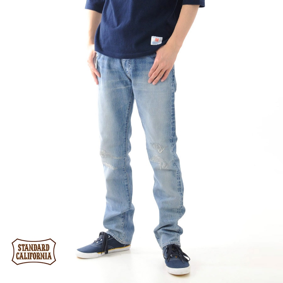 ��50%OFF������ۥ���������ɥ���ե���˥� STANDARD CALIFORNIA �ѥ�� 5�ݥ��å� �ǥ˥�ѥ�� S905 ������ơ��������å��� BTDOF288