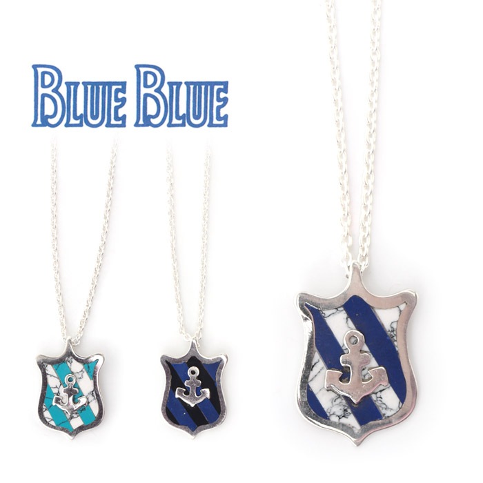 【70%OFFセール】ブルーブルー BLUEBLUE レジメンタル アンカーネックレス 700023341|BLUE BLUE(ブルーブルー)|聖林公司