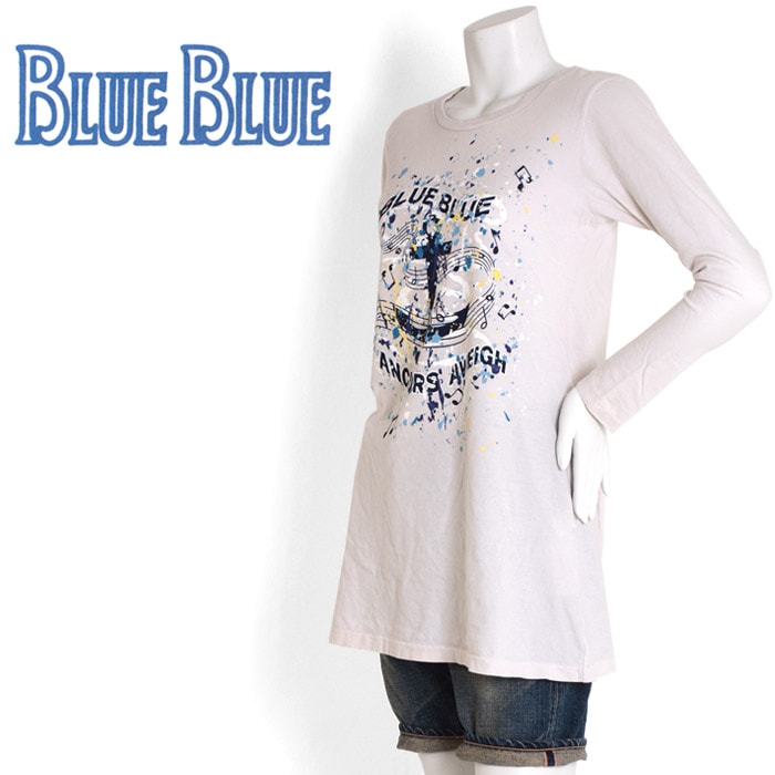 【70%OFFセール】ブルーブルー BLUEBLUE ANCOHOR AW 長袖ワンピース 700026911