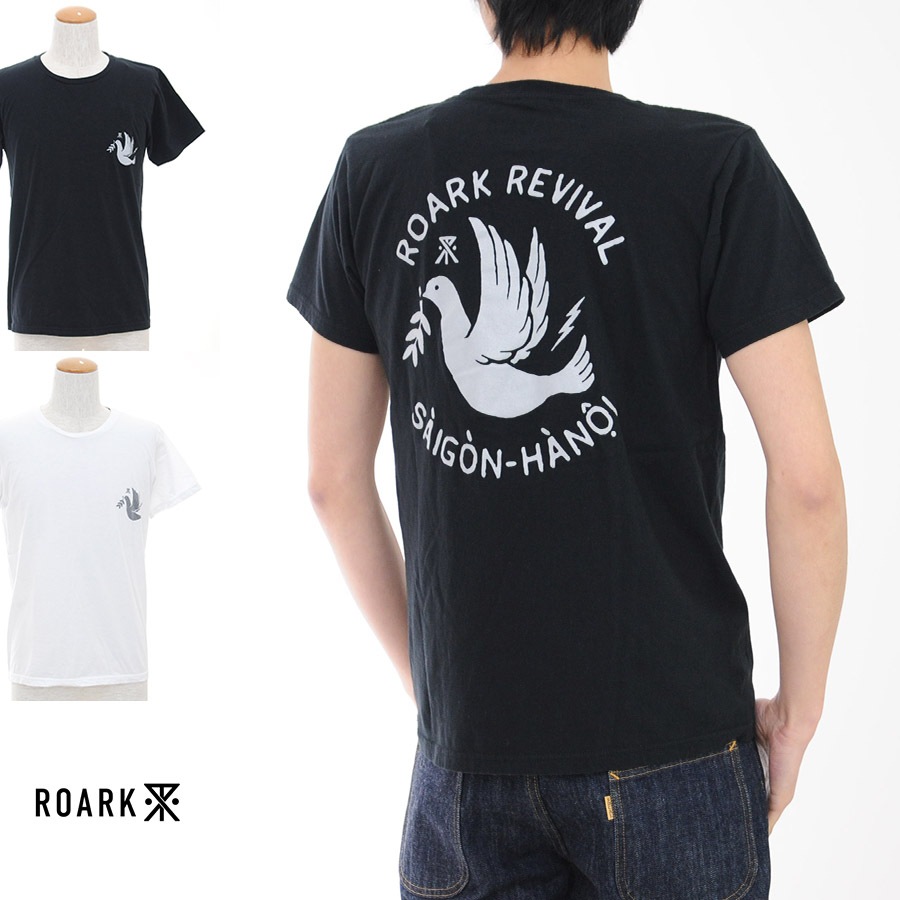 ロアーク リバイバル ROARK REVIVAL Tシャツ UNIFICATION Tシャツ RTJ205【クルーネック カットソー プリントTシャツ TEE ブランド】