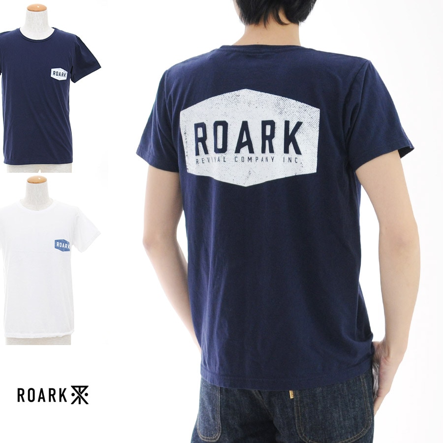 ロアーク リバイバル ROARK REVIVAL Tシャツ PLAQUE Tシャツ RTJ207【クルーネック カットソー プリントTシャツ TEE ブランド】