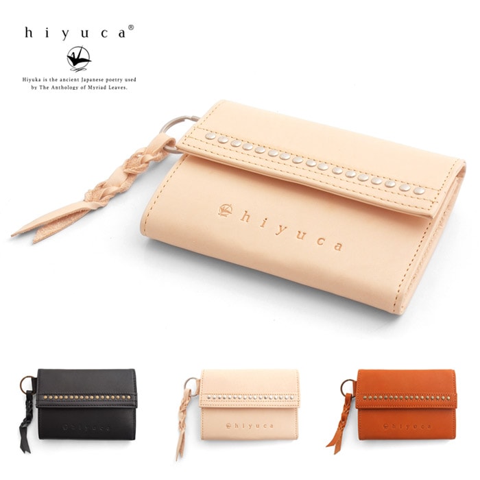 Hiyuca �ҥ楫 Stud Wallet MID 2���ޤ���ۡں��� ������å� ���� 2���ޤ���� �̥�� 2���ޤ���� ���� ������å� �������� �������� �����ɥ����� 2���ޤ���� ���� ������å� ���� ������å� �֥��ɡ�
