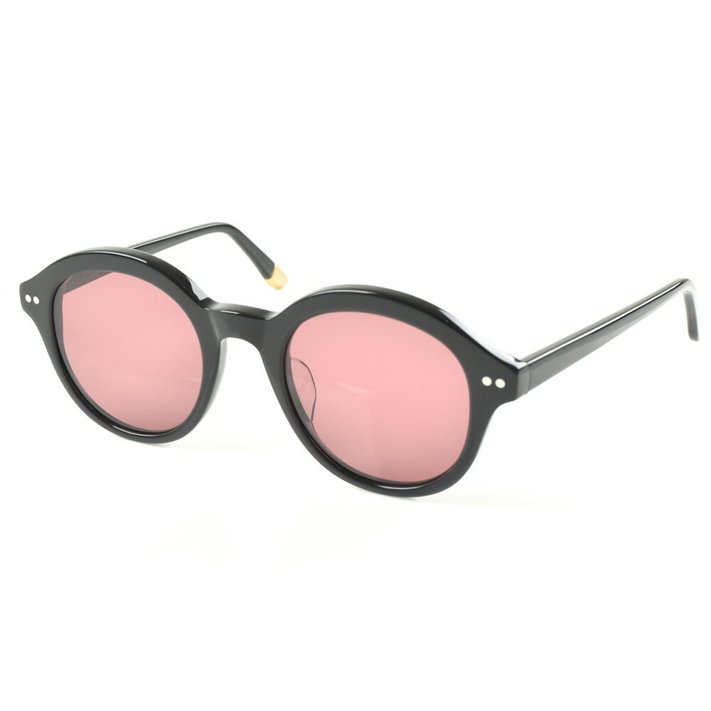 【5%OFFセール】セイバー サングラス SABRE ダイナ レディース メンズ uvカット 紫外線 ボストン 大きめ 黒ぶち 丸メガネ ピンクレンズ sunglas ブランド DYNA SS7-51