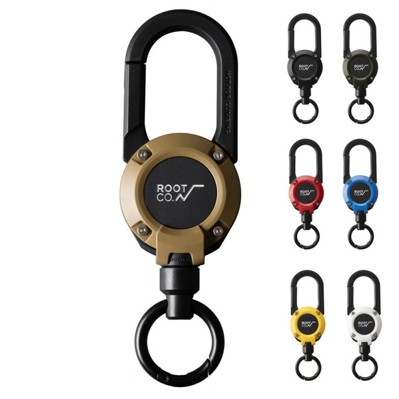 【5%OFFセール】ROOT CO ルート コー キーホルダー キーリング カラビナ リール グラビティ マグ リール 360 マグネット 磁石 アウトドア キャンプ ソロキャンプ アウトドアギア 釣り フィッシング ROOT CO. GRAVITY MAG REEL 360 スマホグッズ 携帯グッズ iPhone Android GMR3