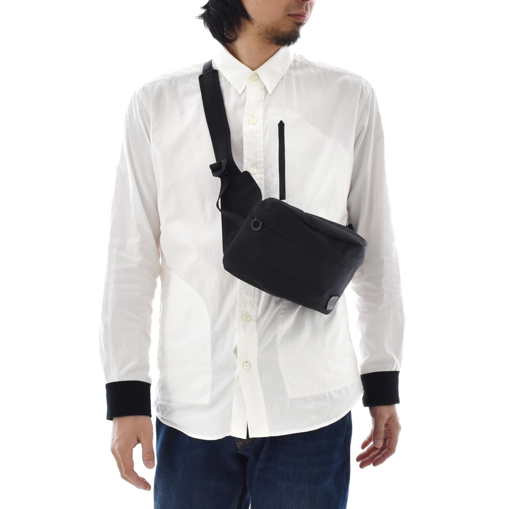 【30%OFFセール】C6 シーシックス バッグ ヘリックス ウエストバッグ ウェストバッグ ミニバッグ ショルダーバッグ ウエストポーチ メンズ ブランド ブラック 黒 N/C Helix C201