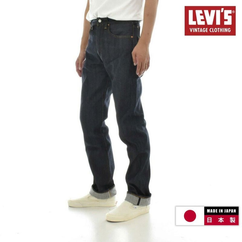 リーバイス ビンテージ クロージング LEVI'S VINTAGE CLOTHING 501XX 1947モデル ジーンズ 赤耳 リジッド セルビッジ 復刻 レプリカ ジーパン デニムパンツ ヴィンテージ メンズ 未洗い475010224 LVC リーバイス トートバッグ付属