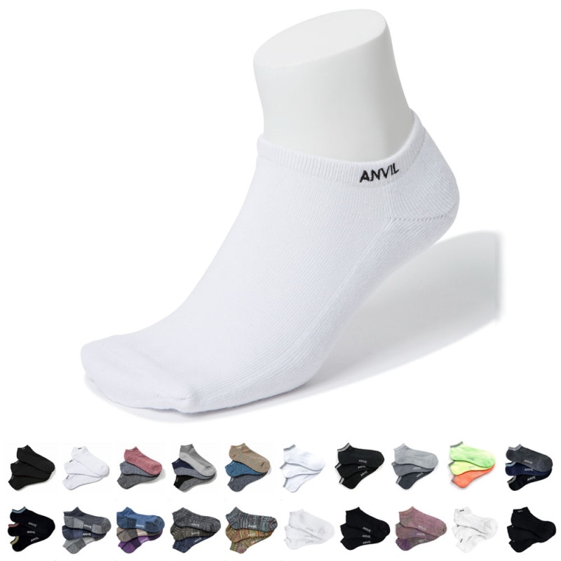 【5%OFFセール】ANVIL アンビル ソック ス 靴下 メンズ アンクルソックス 3P 3足 3足セッ ト 3 スニーカーソックス ショートソックス ANS030