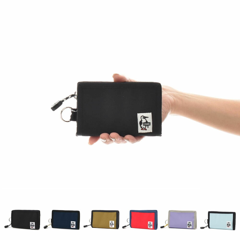 【5%OFFセール】チャムス CHUMS カードケース 名刺入れ 財布 三つ折り リサイクルカードウォレット コインケース CH60-3143 CH60-3571【サステナブル素材】【リサイクル素材】