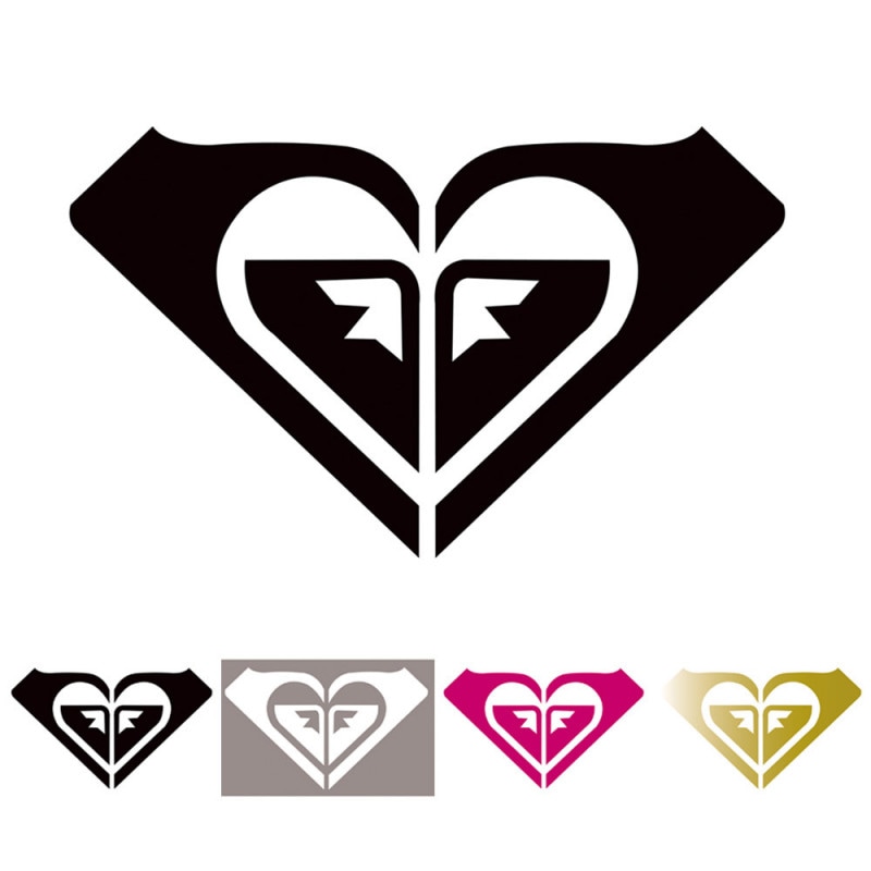 【5%OFFセール】ロキシー ROXY ステッカー 転写ステッカー ROXY-C ロゴステッカー シール カッティングステッカー くり抜き メンズ レディース ブラック ホワイト ROA215339