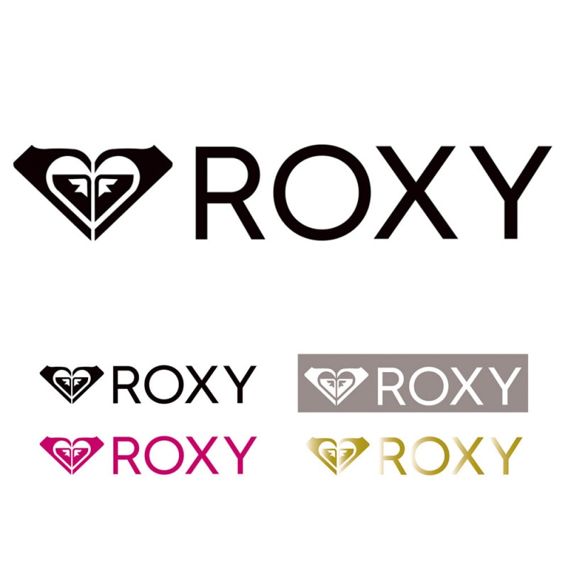 【5%OFFセール】ロキシー ROXY ステッカー 転写ステッカー ROXY-B ロゴステッカー シール カッティングステッカー くり抜き メンズ レディース ブラック ホワイト ROA215338