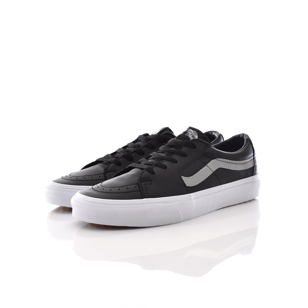 VANS ヴァンズ バンズ スニーカー リフレクティブ スケートロー SK8-LOW Sk8-Low Sk8 Low ロウ スケロー メンズ ブランド 靴 ブラック 黒 定番 VN0A4UUKSIG