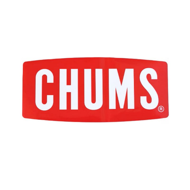 【5%OFFセール】チャムス CHUMS ステッカー シール ステッカー ロゴ ボートロゴ ラージ 大きめ アウトドア キャンプ 屋外用 車用 おしゃれ かわいい ロゴ CH62-1058