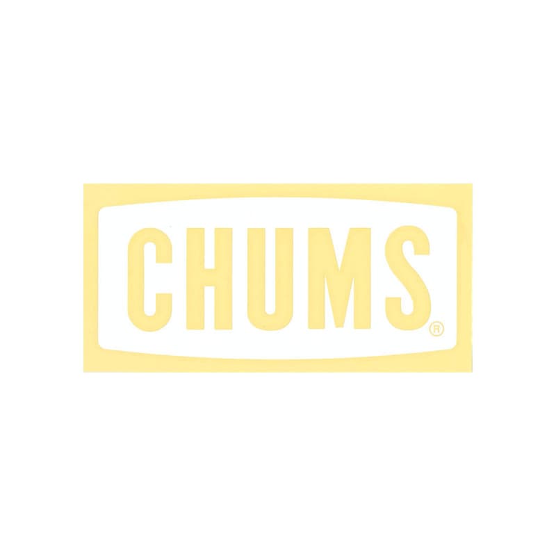 【5%OFFセール】チャムス CHUMS ステッカー シール カッティングシートチャムスロゴ ボートロゴ Mサイズ カッティングステッカー ロゴ くり抜き ホワイト 白 CH62-1483