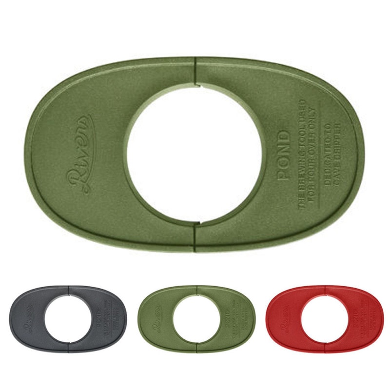 【5%OFFセール】リバース Rivers コーヒードリッパーホルダー ポンド F ドリッパー アウトドア キャンプ ソロキャンプ キャンプグッツ 黒 赤 緑 POND