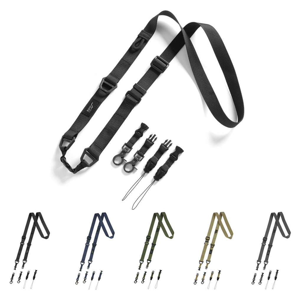 ルート コー ROOT CO ストラップ ユーティリティー ウェービング ネック ショルダー ループ アウトドア 黒 UTILITY WEBBING NECK/SHOULDER LOOP GUWN-431821