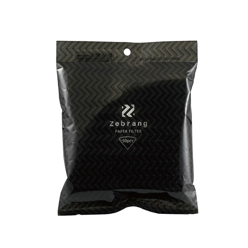 【5%OFFセール】【お一人様4点まで】ゼブラン Zebrang V60 ペーパーフィルター02W 円錐 円すい形 コーヒーフィルター ドリップ コーヒー 珈琲 アウトドア キャンプ ZB-VCF-02-50W ハリオ HARIO