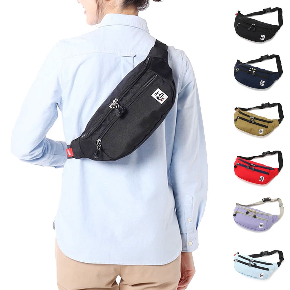 【5%OFFセール】チャムス CHUMS バッグ リサイクルスモールウエストポーチ ボディバッグ ヒップバッグ CH60-3214 CH60-3529【サステナブル素材】【リサイクル素材】
