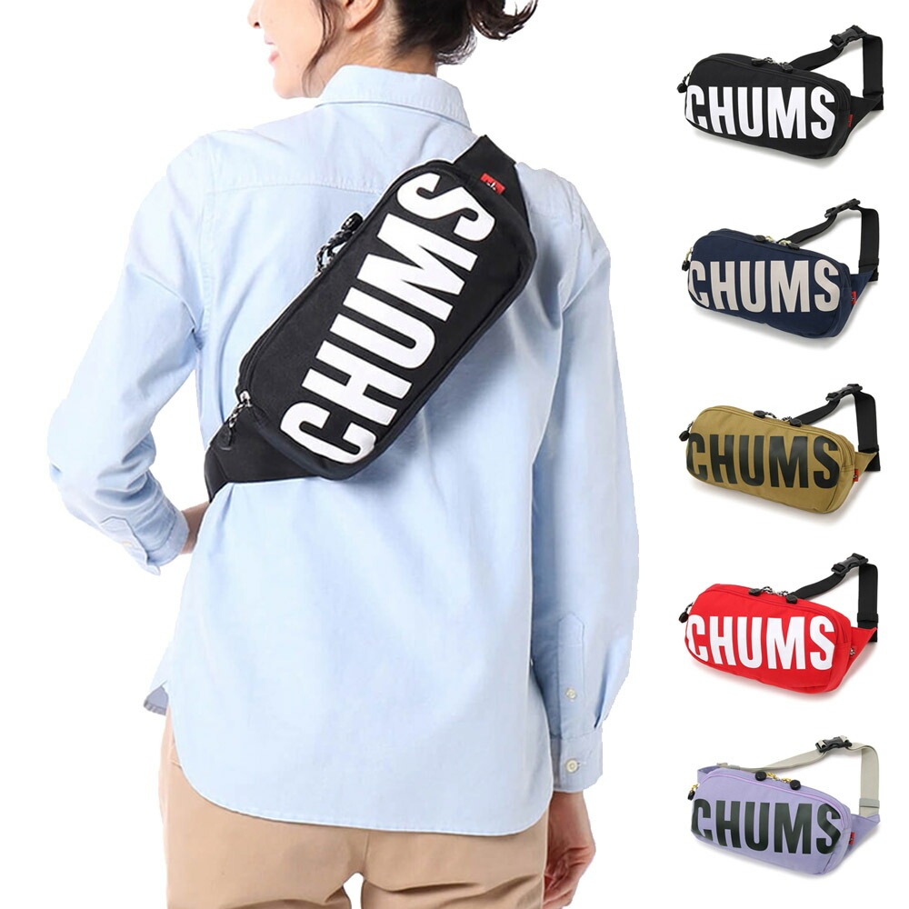【5%OFFセール】チャムス CHUMS バッグ リサイクルチャムスウエストバッグ ボディバッグ メンズ レディース Recycle CHUMS Waist Bag CH60-3534