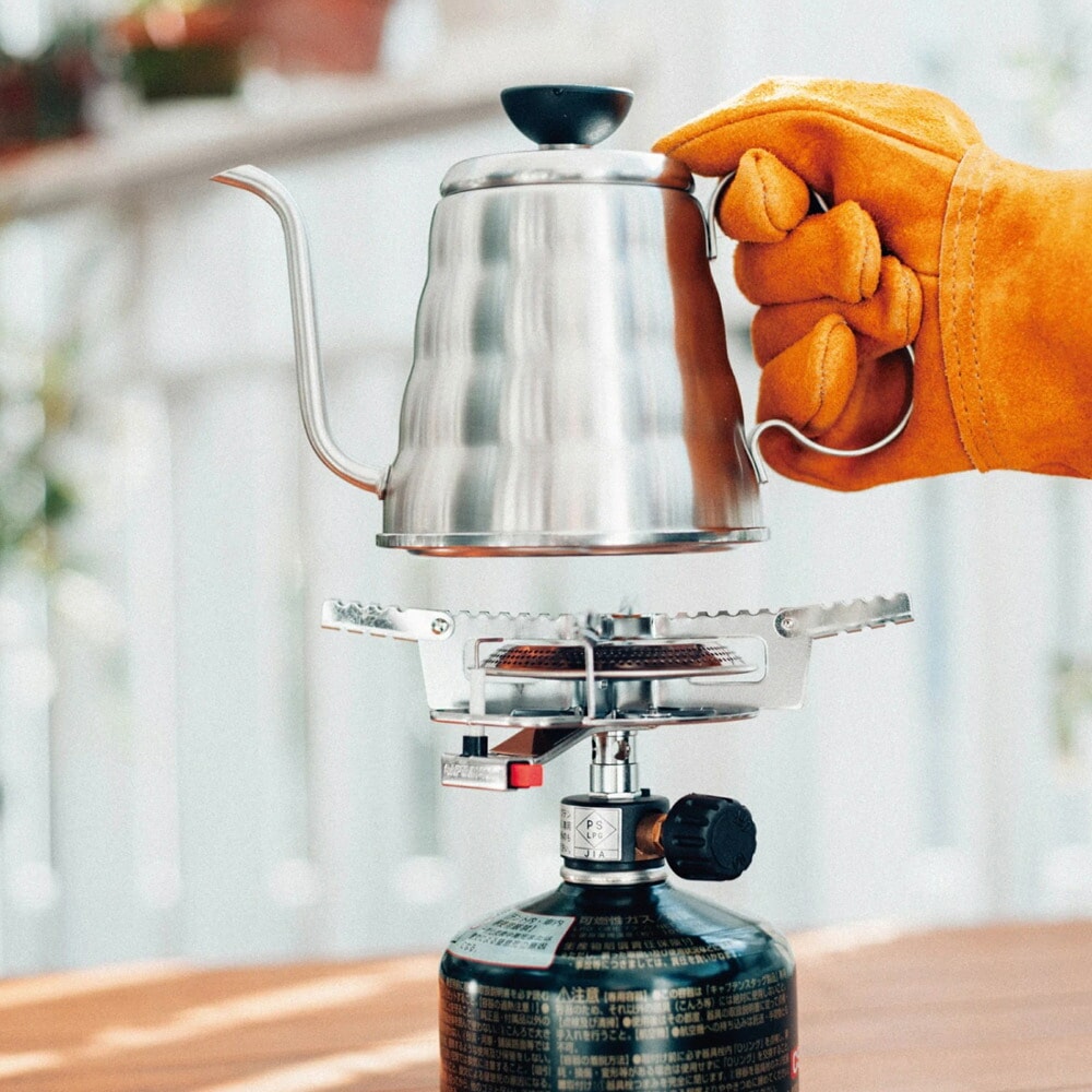 ハリオ アウトドア HARIO OUTDOOR ケトル 直火 V60 メタルドリップケトル ヴォーノ コーヒードリップポット 500ml ステンレス 細口 コーヒーポット O-VKB-70-HSV