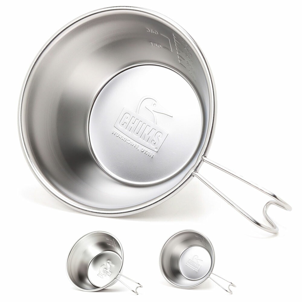 【5%OFFセール】チャムス CHUMS ブービーシェラカップ630ml シェラカップ アウトドア キャンプ キャンプ用品 ステンレス製 Booby Sierra Cup 630ml CH62-1816