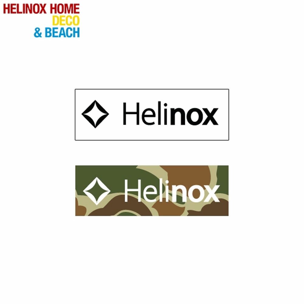 【5%OFFセール】ヘリノックス HELINOX ステッカー ボックスステッカー Sサイズ S ボックスロゴ シール 小さい アウトドア キャンプ ソロキャンプ 19759024010003 19759024049003