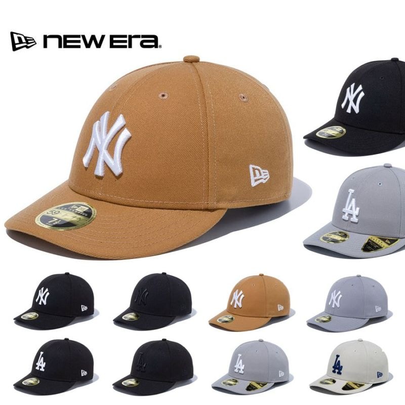 【5%OFFセール】ニューエラ キャップ newera エムエルビー ロープロファイル フィフティナインフィフティ MLB Low Profile 59FIFTY LP 59FIFTY ニューヨークヤンキース ロサンゼルス ドジャース【メンズ レディース 5950 CAP LA NY 大谷翔平 帽子 メジャーリーグ ドジャーズ 深め】