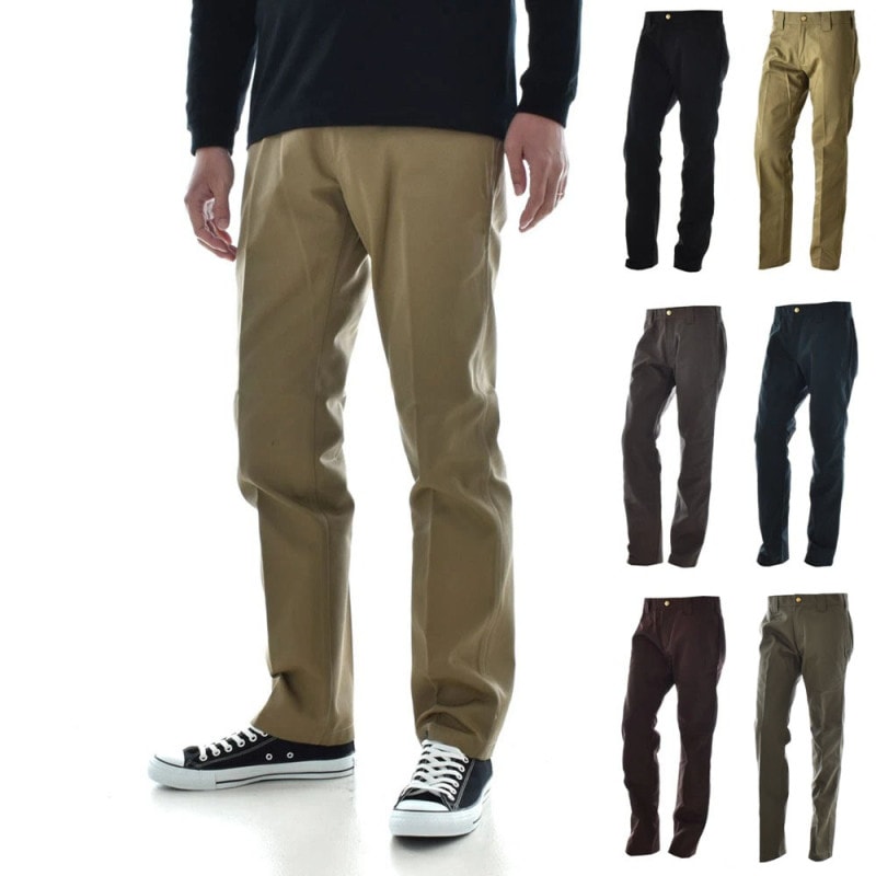 【5%OFFセール】ブルコ BLUCO ワークパンツ スリム 【ワークパンツ BLUCO Slim Work Pants 0063 チノパン ロングパンツ ローライズ メンズ】