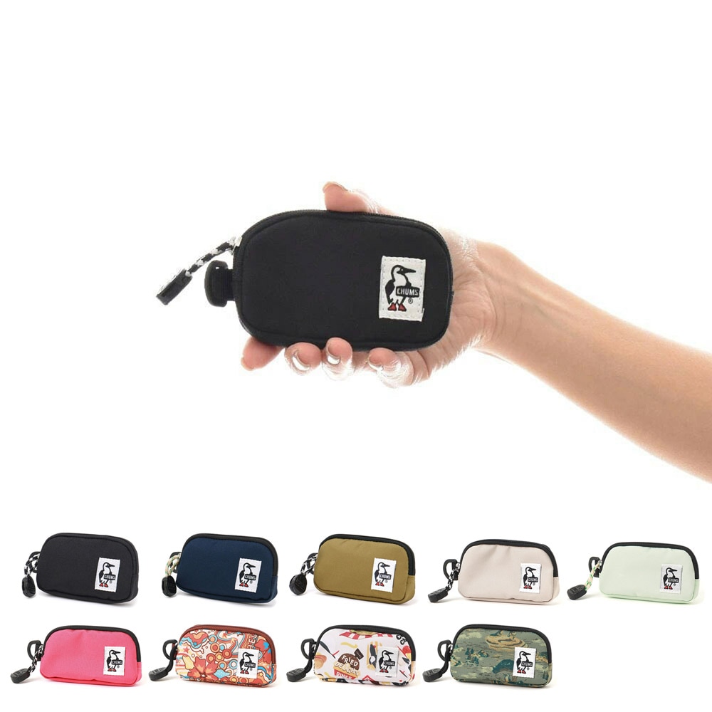 【10%OFFセール】チャムス CHUMS 財布 リサイクルコインケース Recycle Coin Case CH60-3572 小銭入れ コインケース ミニポーチ【メンズ レディース キッズ ジュニア 男女兼用】【通勤 通学 アウトドア キャンプ フェス】【サステナブル素材 リサイクル素材】
