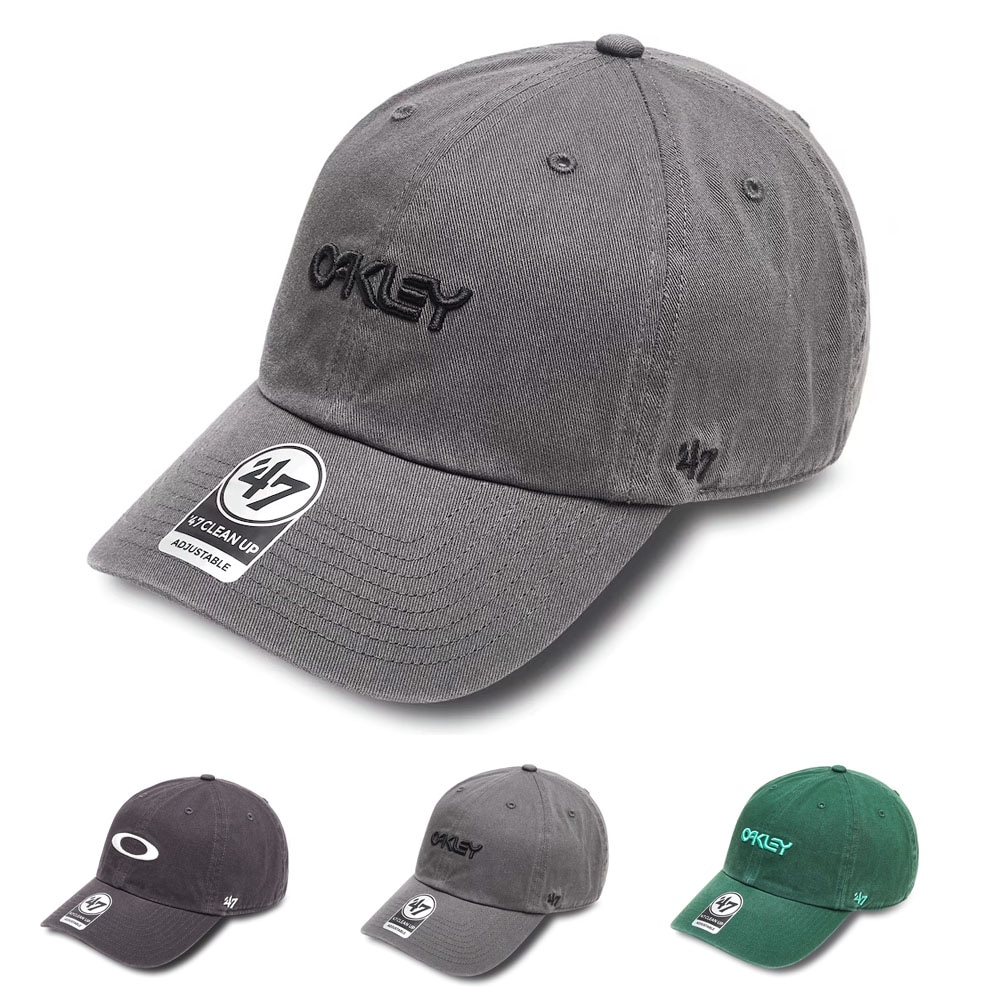 【5%OFFセール】オークリー OAKLEY キャップ コラボ 47 フォーティーセブン 帽子 6パネルキャップ ローキャップ カーブドバイザー メンズ レディース FOS901220