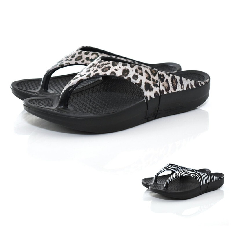 【5%OFFセール】TELICテリックサンダルフリップフロップFLIPFLOPアニマルANIMALリカバリーサンダルスポーツサンダルジェンダーレススポーツゼブラレオパード