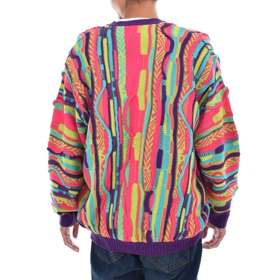 THRIFTY LOOK スリフティールック3Dニット カーディガン セーター 10%OFFセール】スリフティールック THRIFTY LOOK ニット 3D ニッ