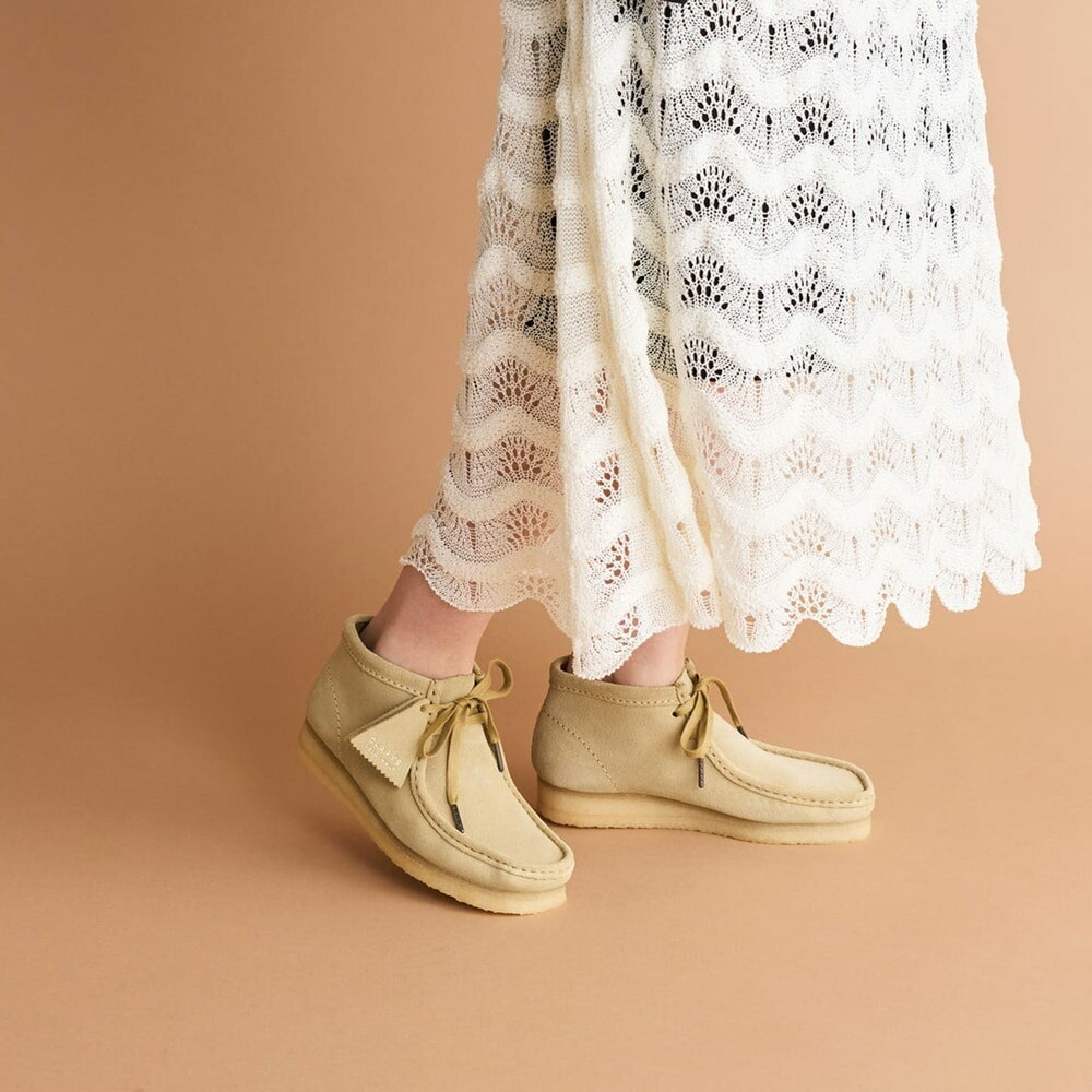 5%OFFセール】クラークス Clarks ワラビーブーツ Wallabee Boots