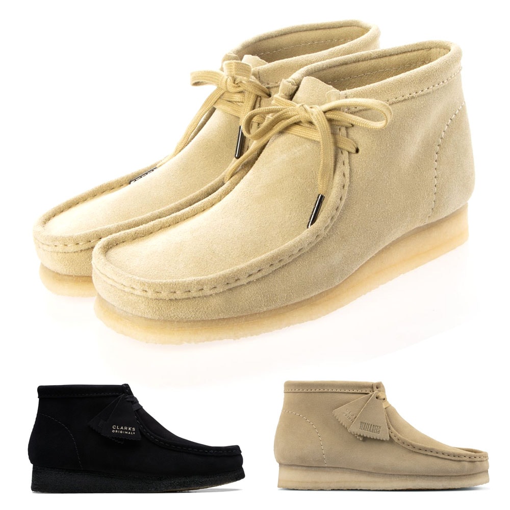 ��5%OFF������ۥ��顼����Clarks���ӡ��֡���WallabeeBoots��󥺥ߥåɥ��åȥ�������ŷ���ץ������ɥ��졼�ץ�����ᥤ�ץ�֥�å�2615551626155517