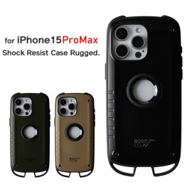 ��5%OFF������ۡ�iPhone15ProMax���ѥ������ۥ롼�ȥ���ROOTCO.iPhone����������ӥƥ�����å��쥸���ȥ������饮�å�GRAVITYShockResistCaseRugged.GSRU-4350