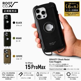 ��iPhone15ProMax���ѥ������ۥ롼�ȥ���ROOTCO.iPhone����������ӥƥ�����å��쥸���ȥ������饮�å�GRAVITYShockResistCaseRugged.GSRU-4350