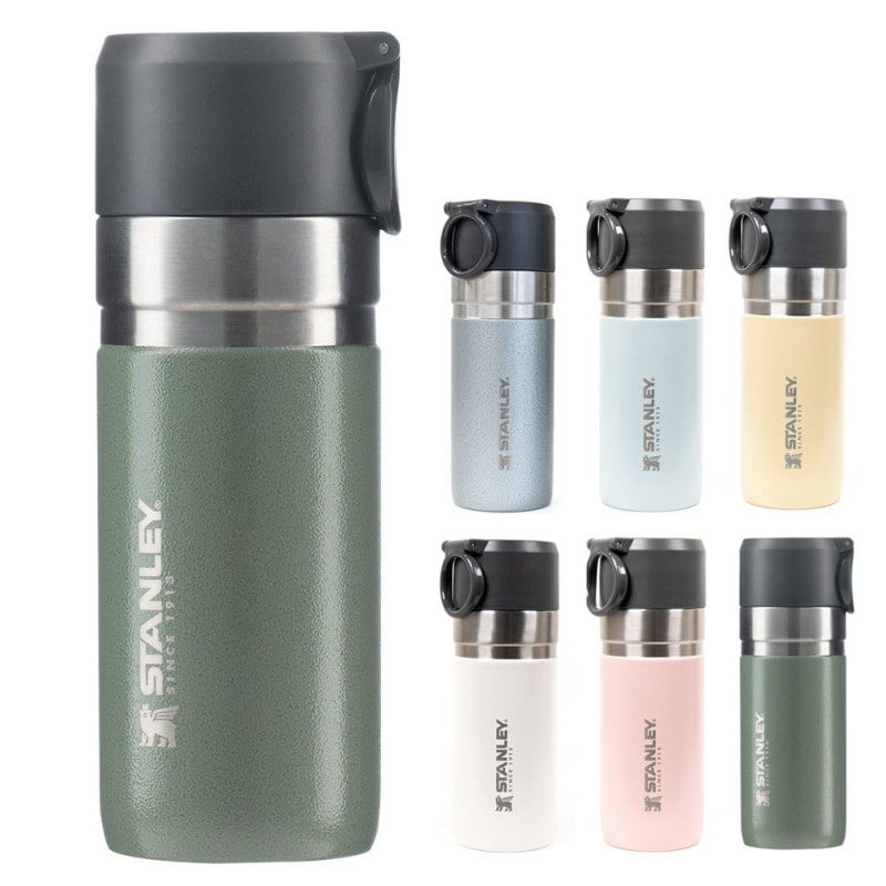 【5%OFFセール】スタンレーSTANLEYゴー真空ボトル0.37L370mlGOBOTTLE12.5oz10124保温保冷真空断熱水筒タンブラーアウトドアキャンプフィンガーループ