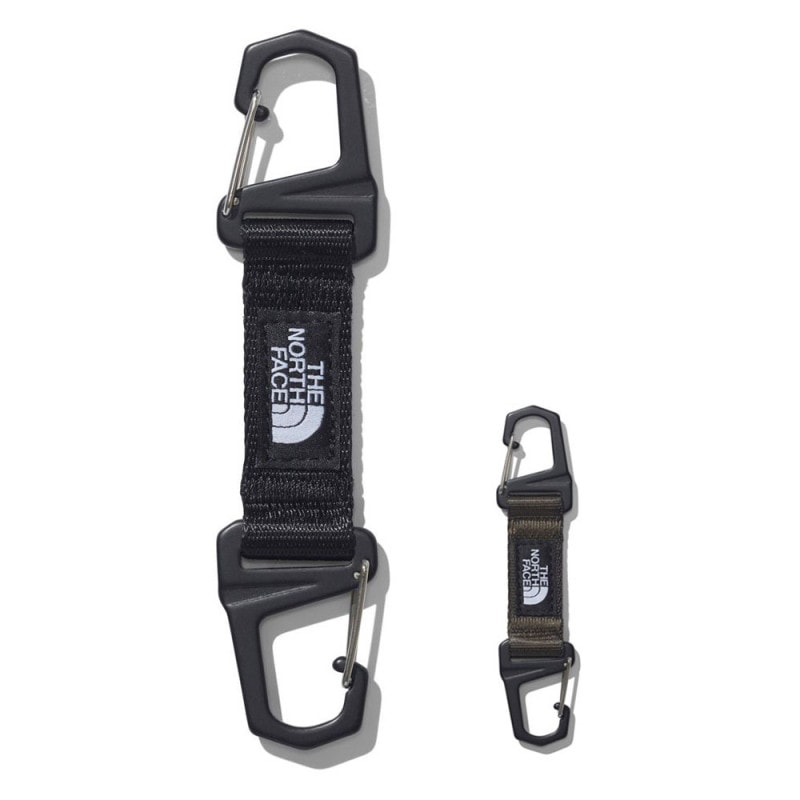 【5%OFFセール】ザノースフェイスTHENORTHFACEカラビナキーホルダーキーキーパーデュオTNFKeyKeeperDuoアウトドアキャンプ黒NN32436NN32009