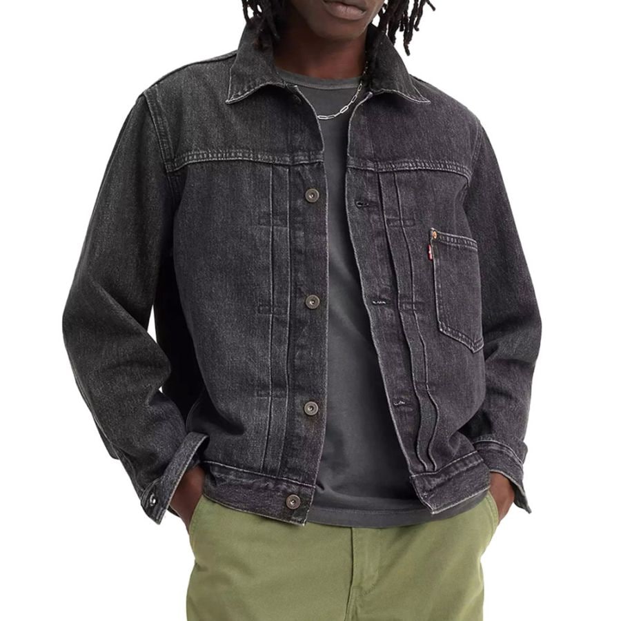 Levi's type1　トラッカージャケット　L　大戦モデルモディファイ Levi's デニムジャケット gジャン 「Levi's」「TYPE1