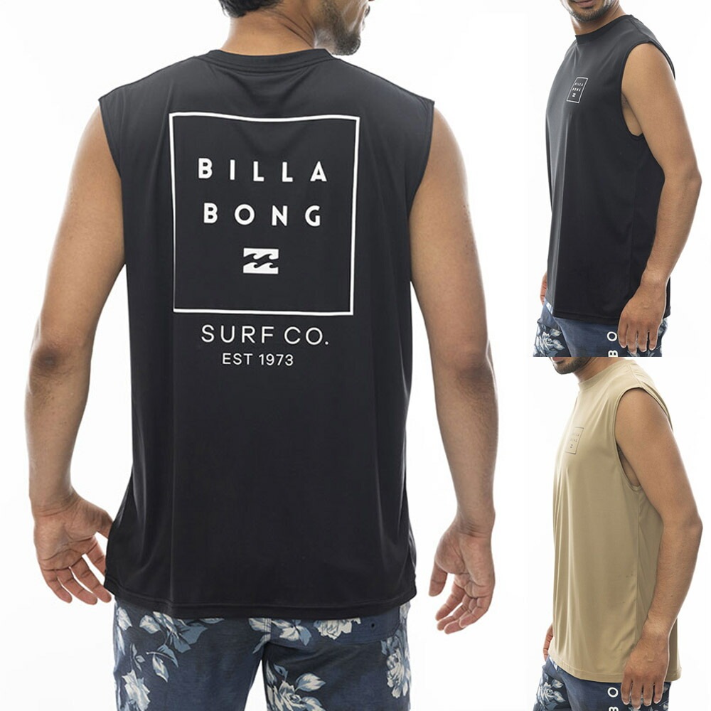 ��5%OFF������ۥӥ�ܥ� BILLABONG ��å��奬���� ��å��� �ޥå��� �Ρ����꡼�� RASH MUSCLE BE011857 ��� UV���å� UPF50+ �糰���к� ���Ƥ��ɻ� ��å���T�����