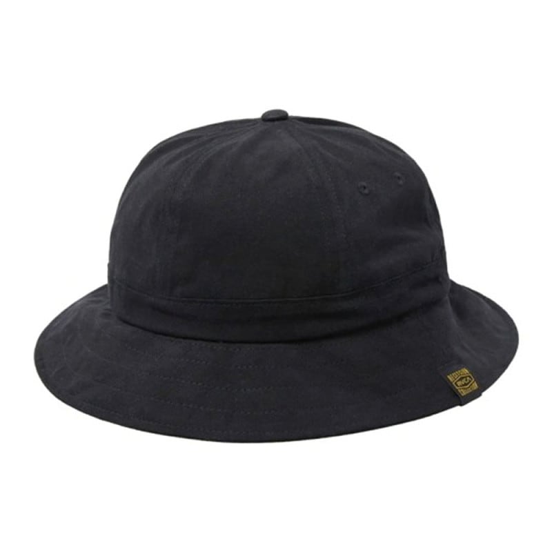 【5%OFFセール】ルーカ ルカ RVCA バケットハット 帽子 DAYSHIFT BUCKET BE041958 RVCA メンズ レディース フリーサイズ 黒 サイズ調整可能
