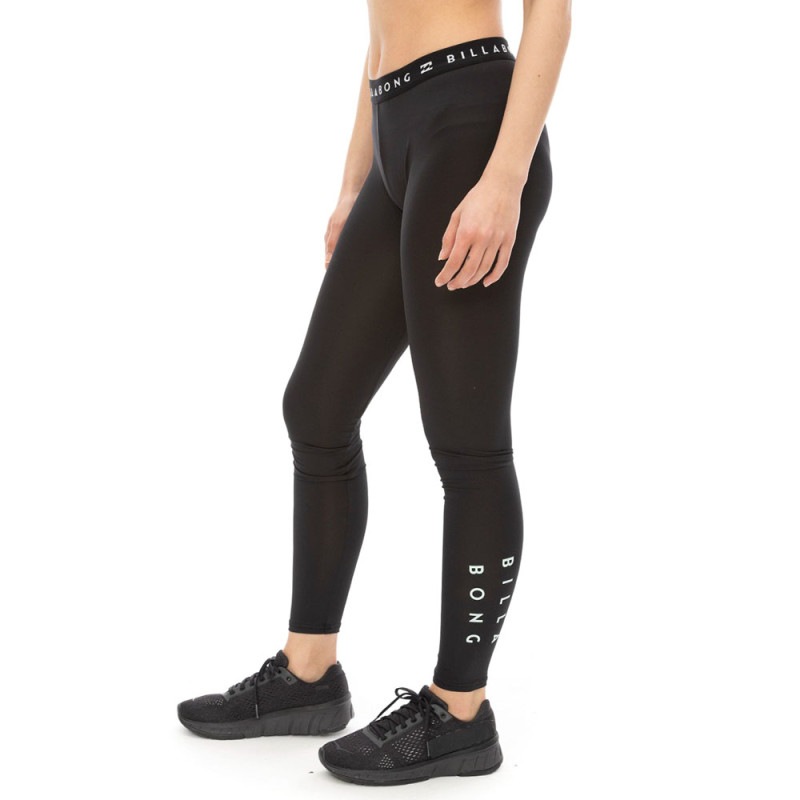 【5%OFFセール】ビラボン BILLABONG レディース ラッシュガード UV レギンス LOGO BAND UV LEGGINGS BE013410 UVプロテクション UPF50+ UPF50プラス 紫外線対策 日焼け防止 プール 海
