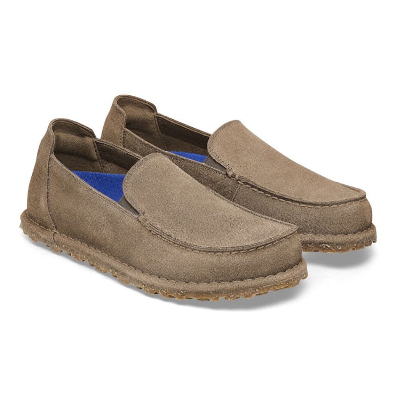 【5%OFFセール】ビルケンシュトック BIRKENSTOCK ウッティ スリップオン グレイトープ Utti SlipOn Suede LEVE GrayTaupe 1027494 1027517 メンズ レギュラー レディース ナロー